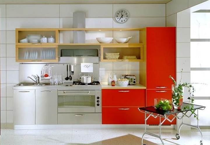thiết kế nhà bếp cấp 4