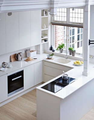 thiết kế nhà bếp nhỏ