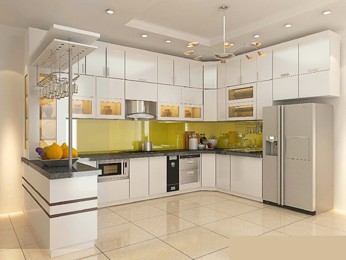 thiết kế nhà bếp cho nhà cấp 4