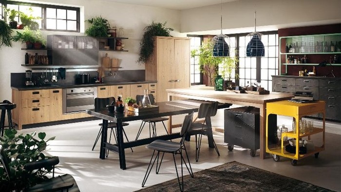 thiết kế nhà bếp nhỏ hẹp