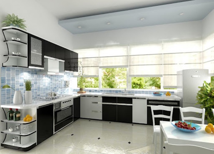 thiết kế nhà bếp phong thủy