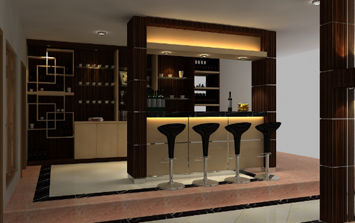 thiết kế quầy bar nhà bếp