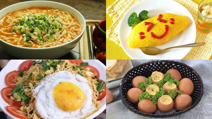 các món ăn ngon làm từ trứng