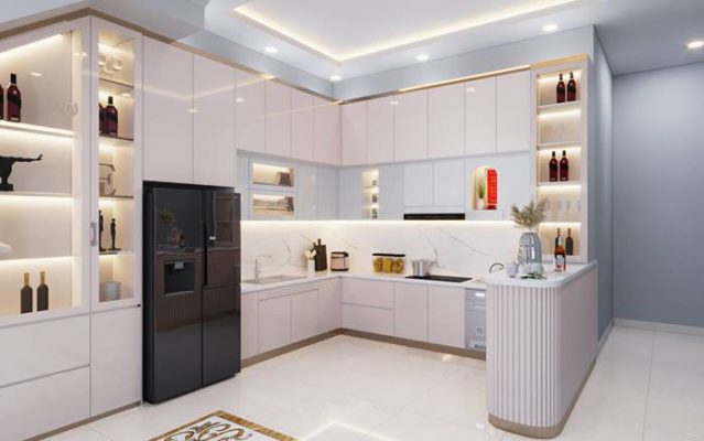 thiết kế nhà bếp hiện đại đẹp